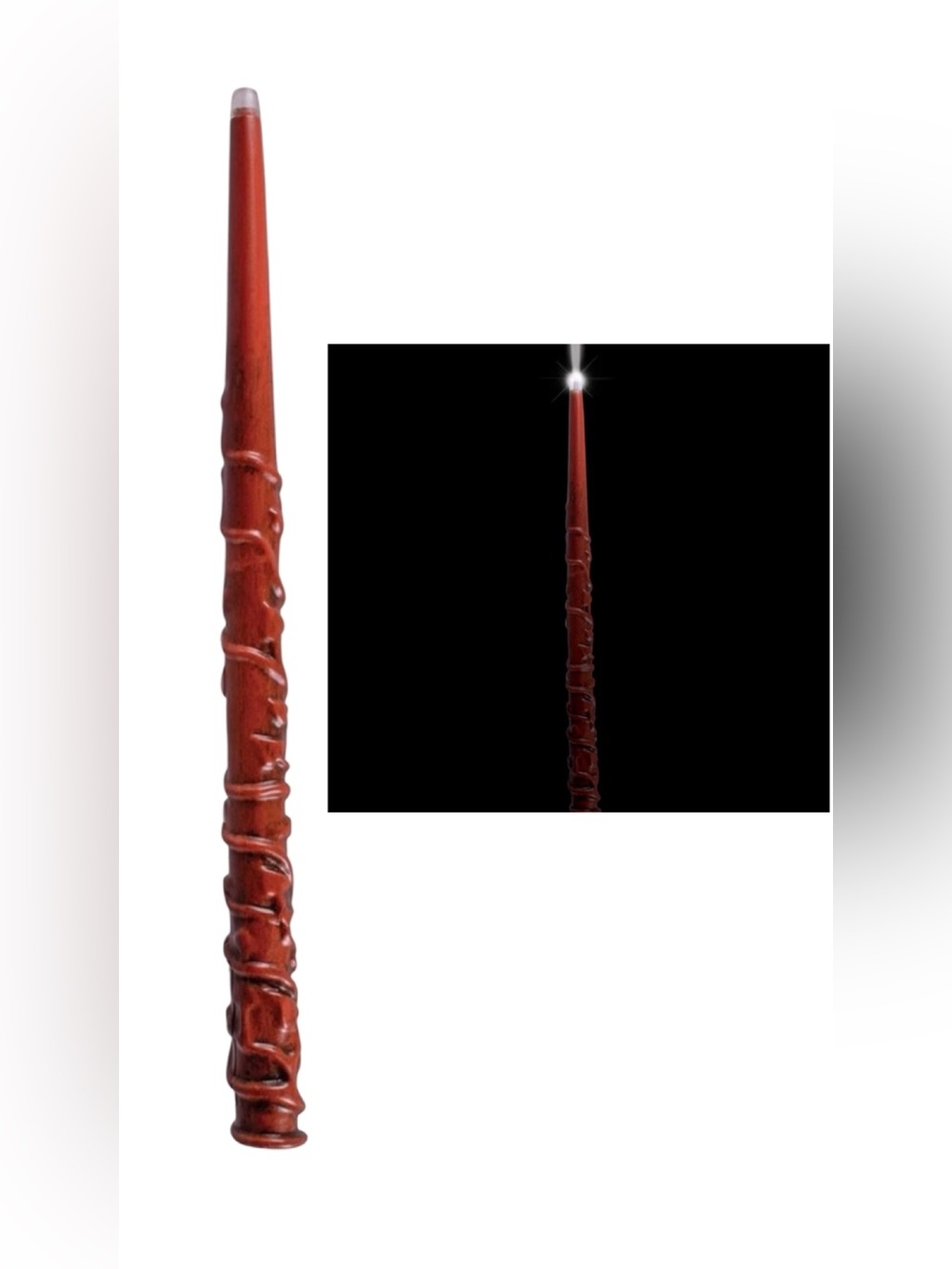 Harry Potter Deluxe Light Up Hermione Granger Wand Wizarding World Costume NEW